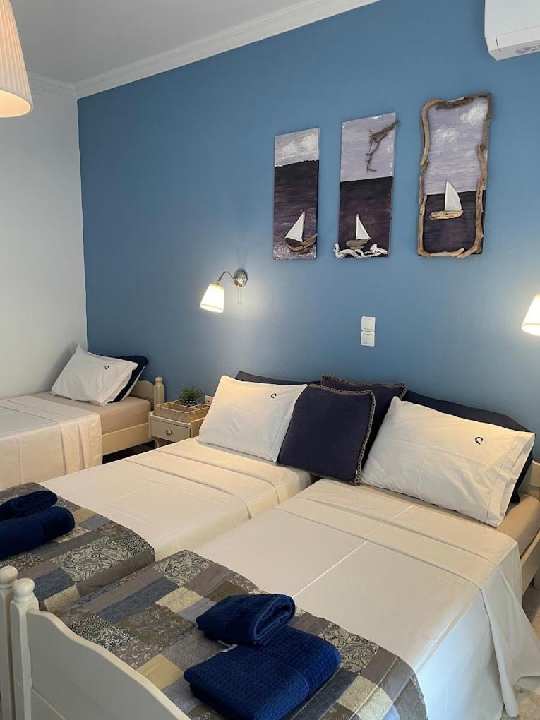 פלטאריה Ilektra Apartments Blue & Red מראה חיצוני תמונה